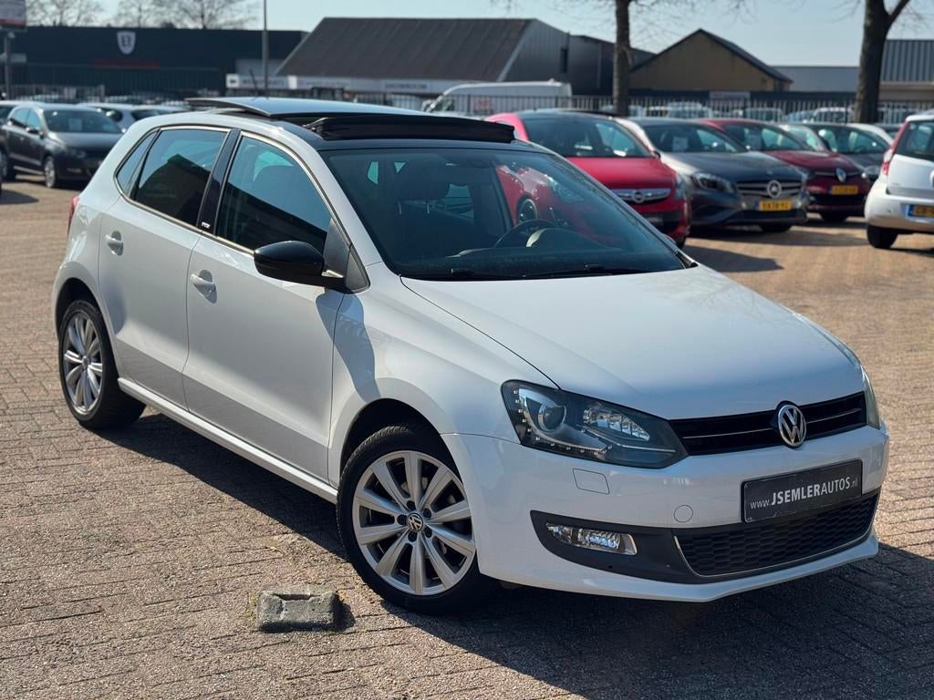 Volkswagen Polo 1.2 TSI Highline PANORAMA DAK LED CRUISE MF, Auto's, Volkswagen, Voorwielaandrijving, Gebruikt, 4 cilinders, Wit