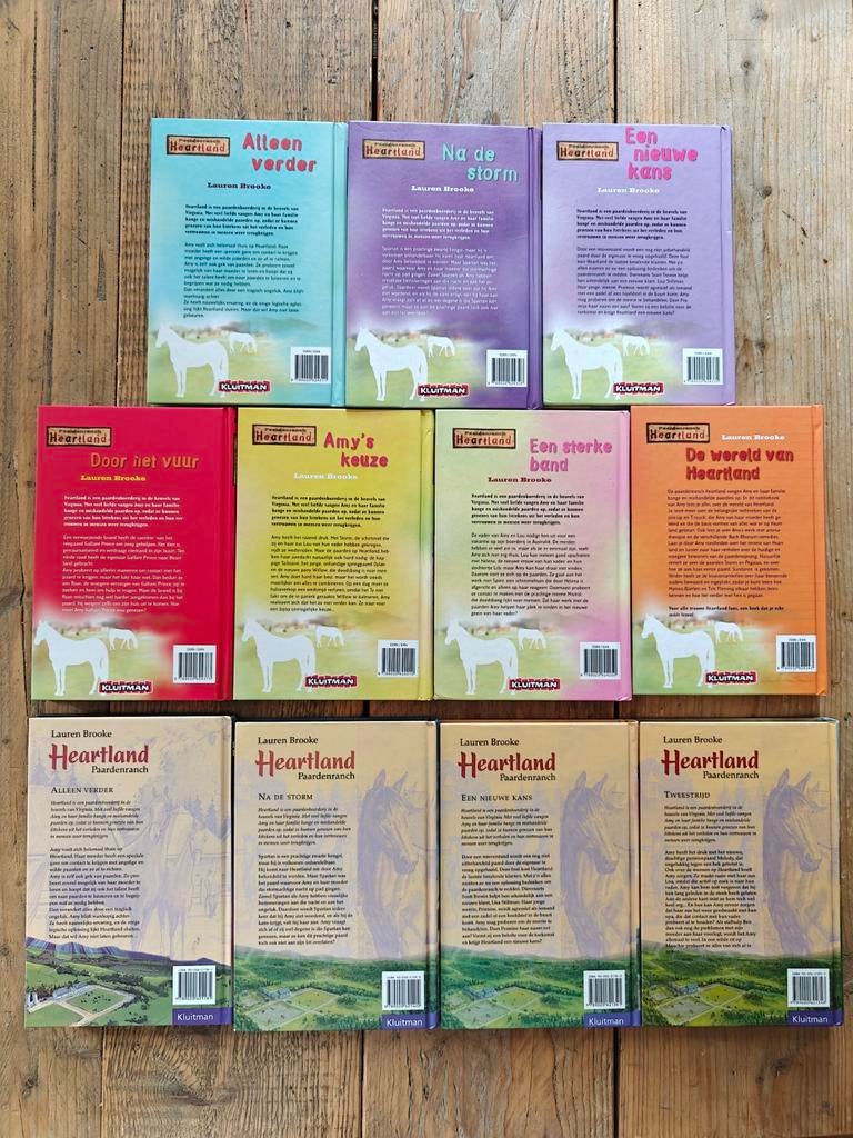 11 Delen van de serie:  Heartland., Boeken, Ophalen of Verzenden, Zo goed als nieuw
