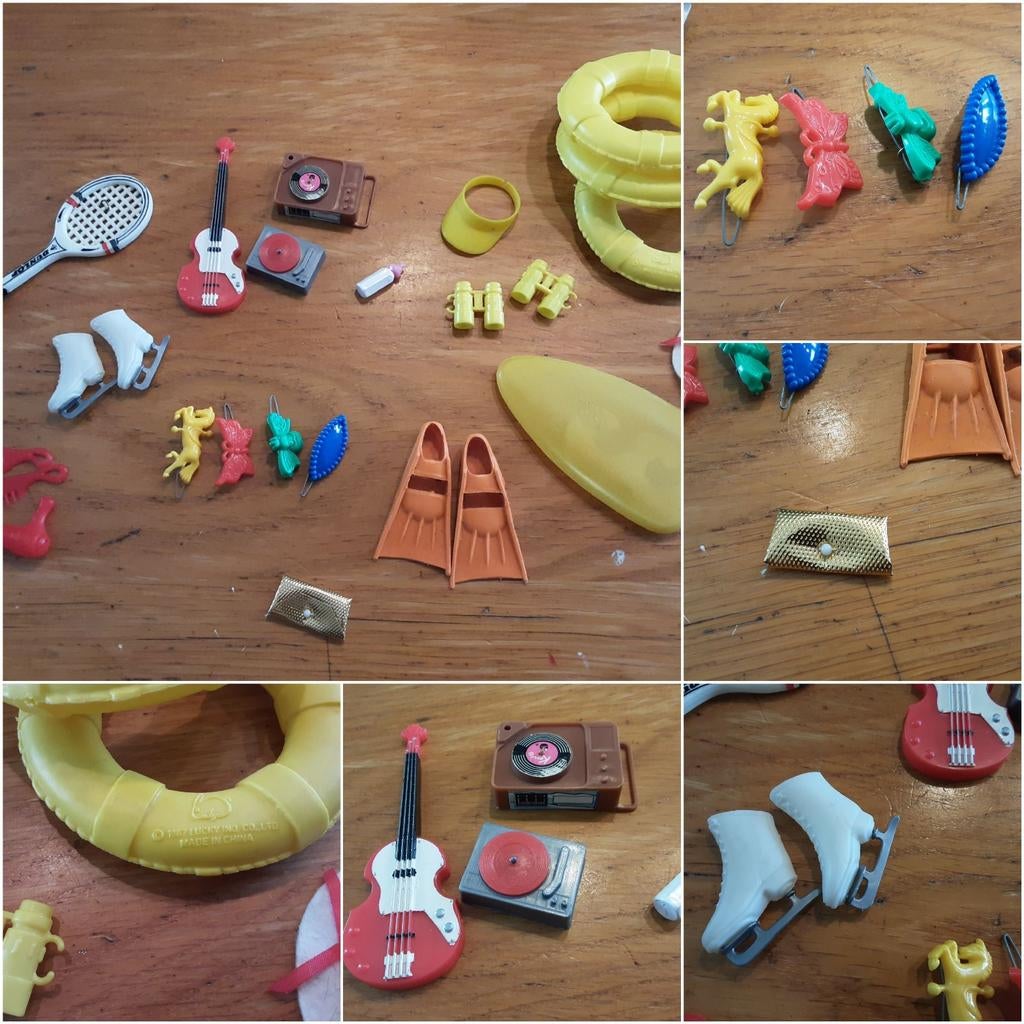 Vintage barbie en sindy spulletjes, Ophalen of Verzenden, Gebruikt, Kleertjes