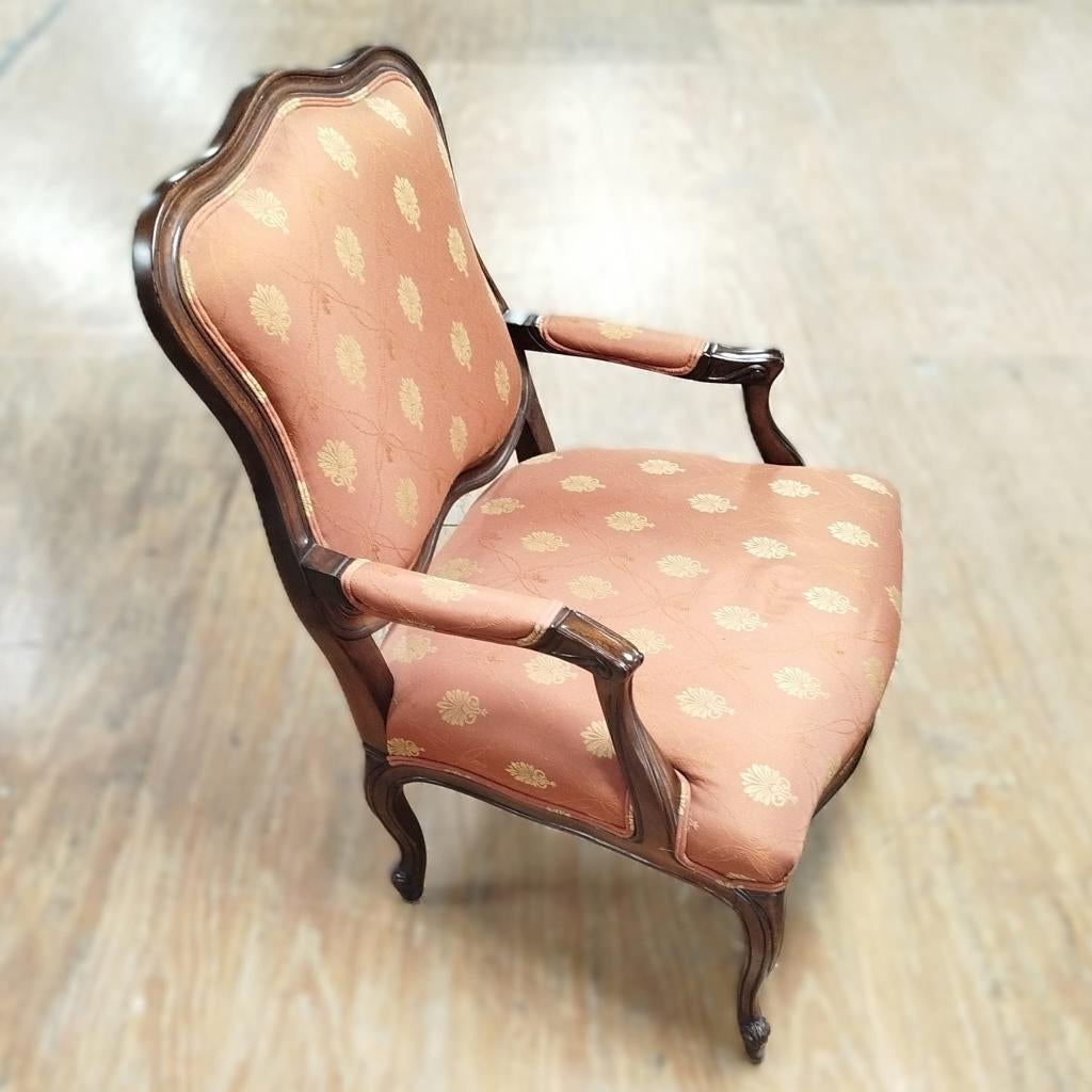 Fauteuil   Stijl: Louis XV (Lodewijk XV)., Ophalen
