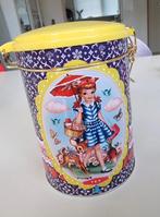 Vintage Theeblik Cotton Candy Retroprint, Ophalen of Verzenden, Gebruikt