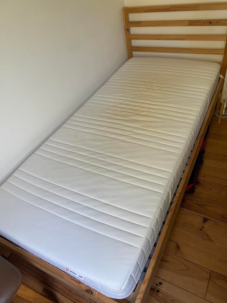 Mattress for single bed (90x200), Ophalen, 90 cm, Eenpersoons, Zo goed als nieuw