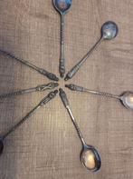 apostel lepeltjes serie -7 stuks-verzilverd, Ophalen of Verzenden