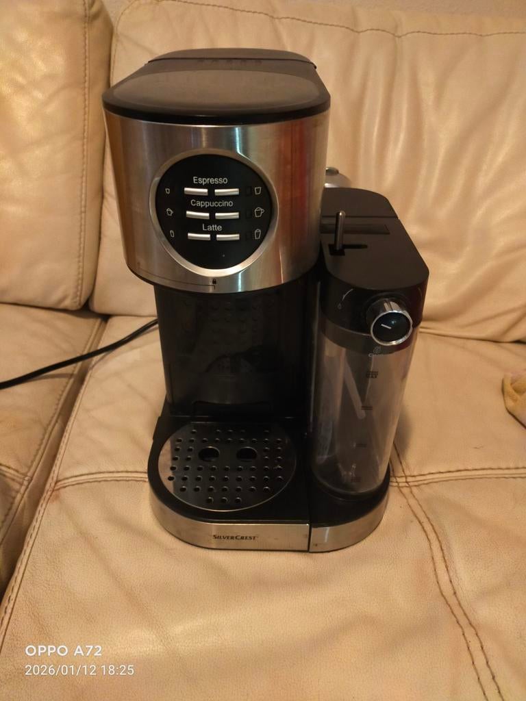 Silvercrest Espresso Machine - Zo goed als nieuw!, Witgoed en Apparatuur, Ophalen of Verzenden