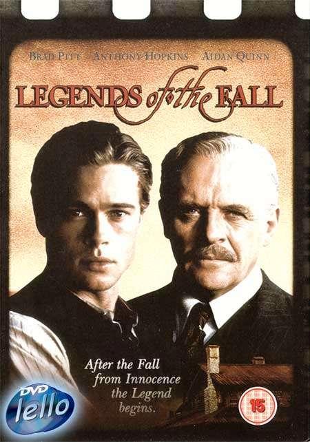 Legends of the Fall (1994 Brad Pitt, Anthony Hopkins) nietNL, Cd's en Dvd's, Dvd's | Drama, Zo goed als nieuw, Historisch of Kostuumdrama