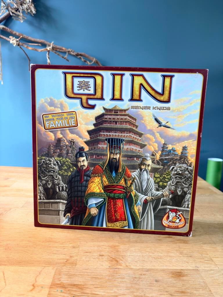 Qin bordspel - Strategisch en uitdagend, Drie of vier spelers, Ophalen of Verzenden, Zo goed als nieuw
