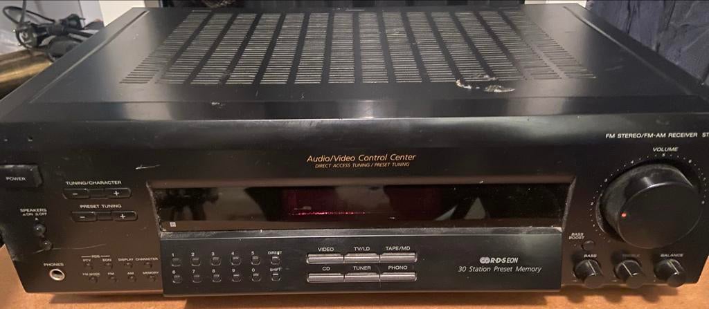 Sony STR-DE215 FM Stereo/FM-AM Receiver, Gebruikt, Ophalen of Verzenden, Sony, 120 watt of meer
