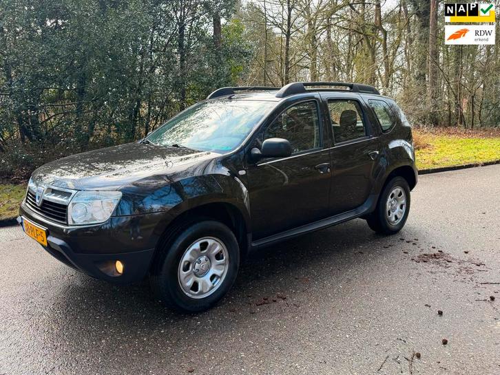 Dacia Duster 1.6 Lauréate 2wd 2011 Zwart, Auto's, Dacia, Bedrijf, Te koop, Duster, ABS, Airbags, Airconditioning, Centrale vergrendeling