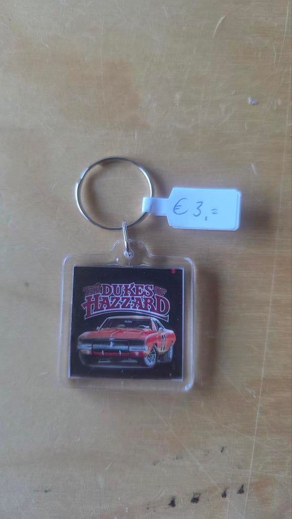 Dukes of Hazzard dodge Charger Sleutelhanger - Nieuw!, Ophalen of Verzenden, Nieuw