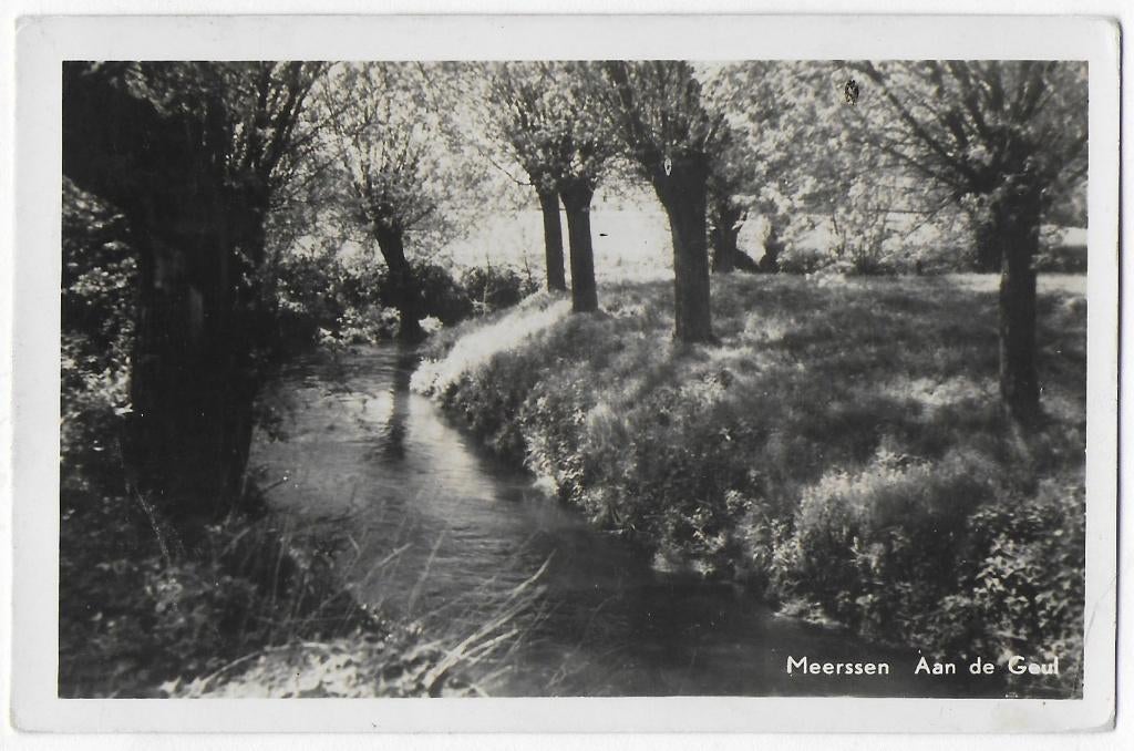 Meerssen ( L ) Oude gelopen Ansichtkaart ( B3801), Ophalen of Verzenden, 1960 tot 1980, Gelopen