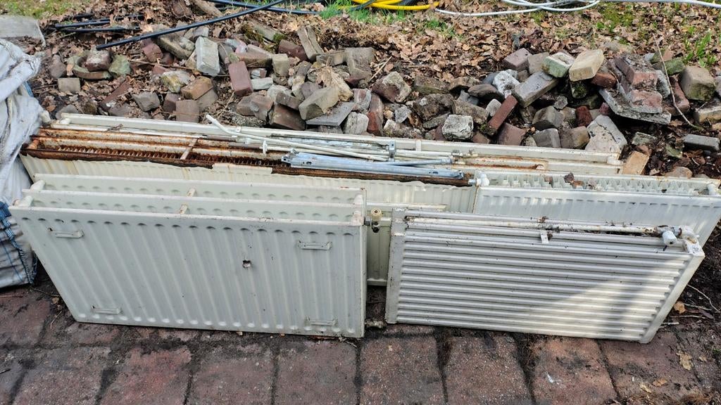 7 x CV radiatoren diverse afmetingen, Doe-het-zelf en Verbouw, Verwarming en Radiatoren, Ophalen, 30 tot 80 cm, Gebruikt, Radiator