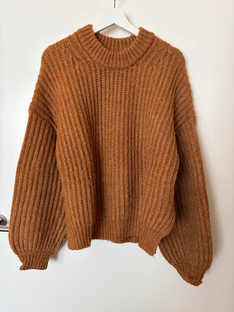 Samsøe & Samsøe gebreide trui, Ophalen of Verzenden, Zo goed als nieuw, Maat 38/40 (M), Bruin