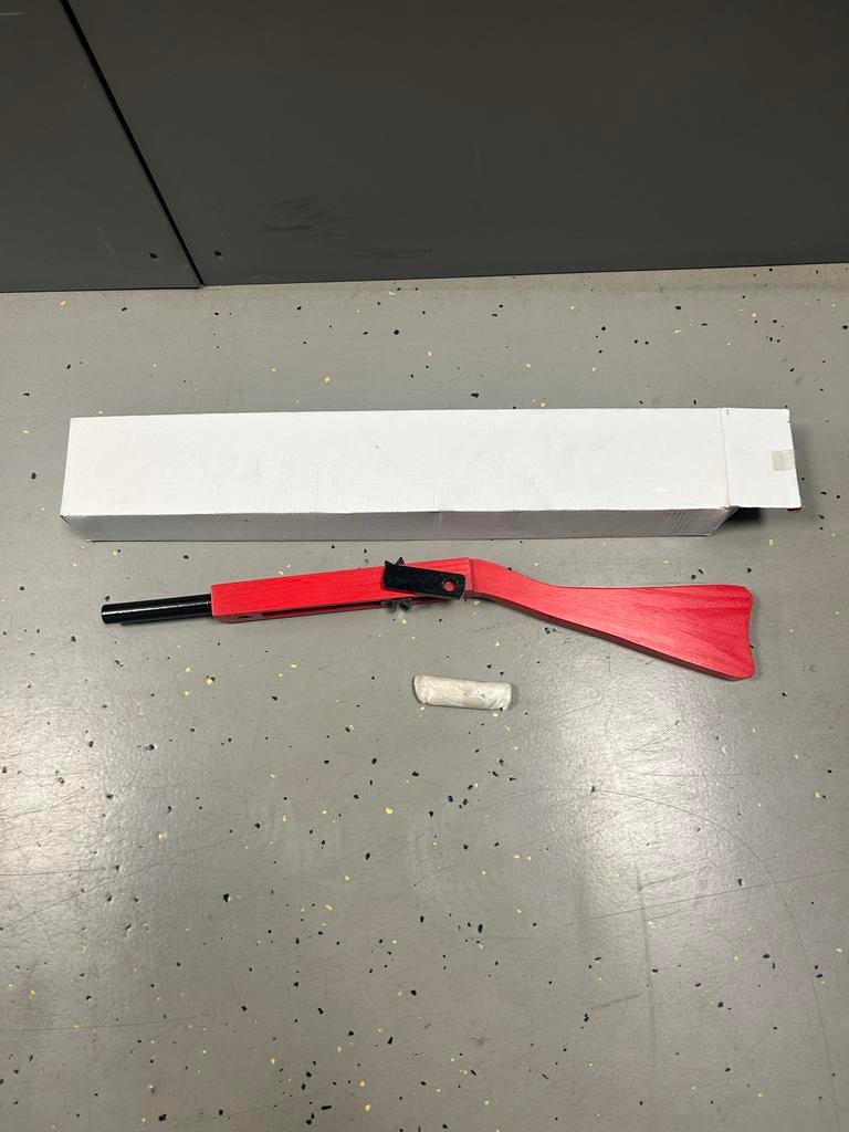 Speelgoed klappertjes pistooltje, Ophalen of Verzenden, Gebruikt, Overige typen