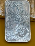 10 x1oz rectangular dragon baartje 2021 9999 baar perth mint, Postzegels en Munten, Edelmetalen en Baren, Ophalen of Verzenden