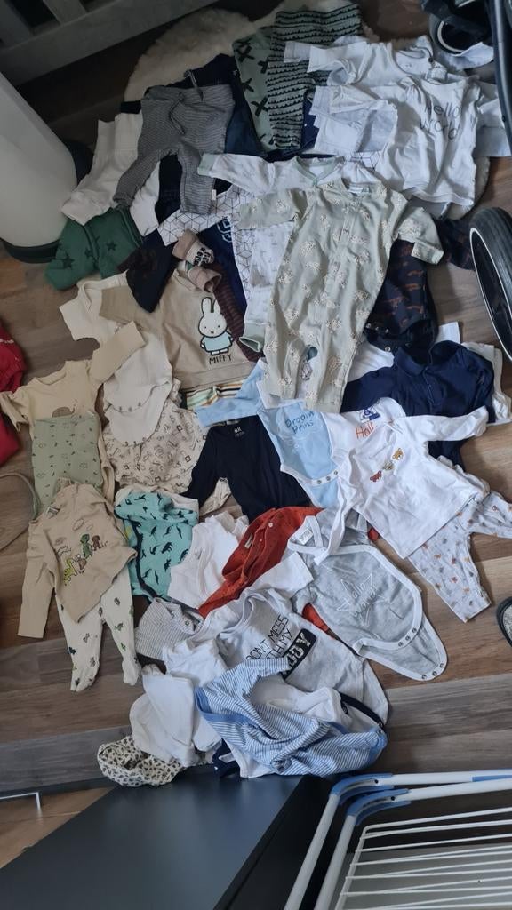 Baby kleding jongens maat 50 en maat 56, Kinderen en Baby's, Babykleding | Baby-kledingpakketten, Ophalen of Verzenden, Zo goed als nieuw