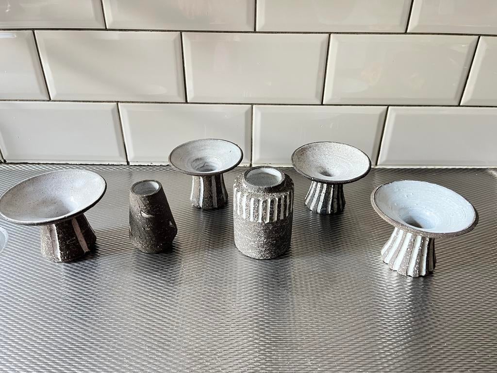 Westraven chanoir vaasjes/kandelaars, Ophalen of Verzenden