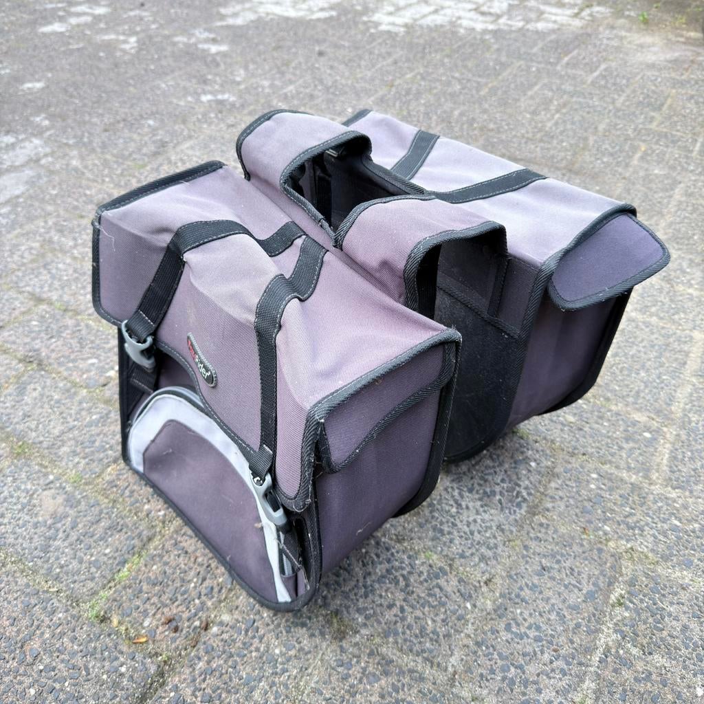 Fastrider fietstassen | Orgineel | Dubbele fietstassen, Gebruikt, Info@tweewieltoppers.nl, Ophalen of Verzenden, Sappemeer