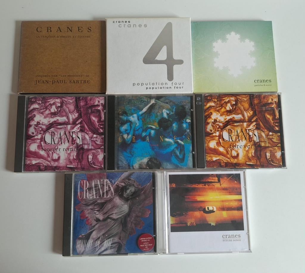 Cranes cd collectie 8x orgineel, Verzenden, Zo goed als nieuw