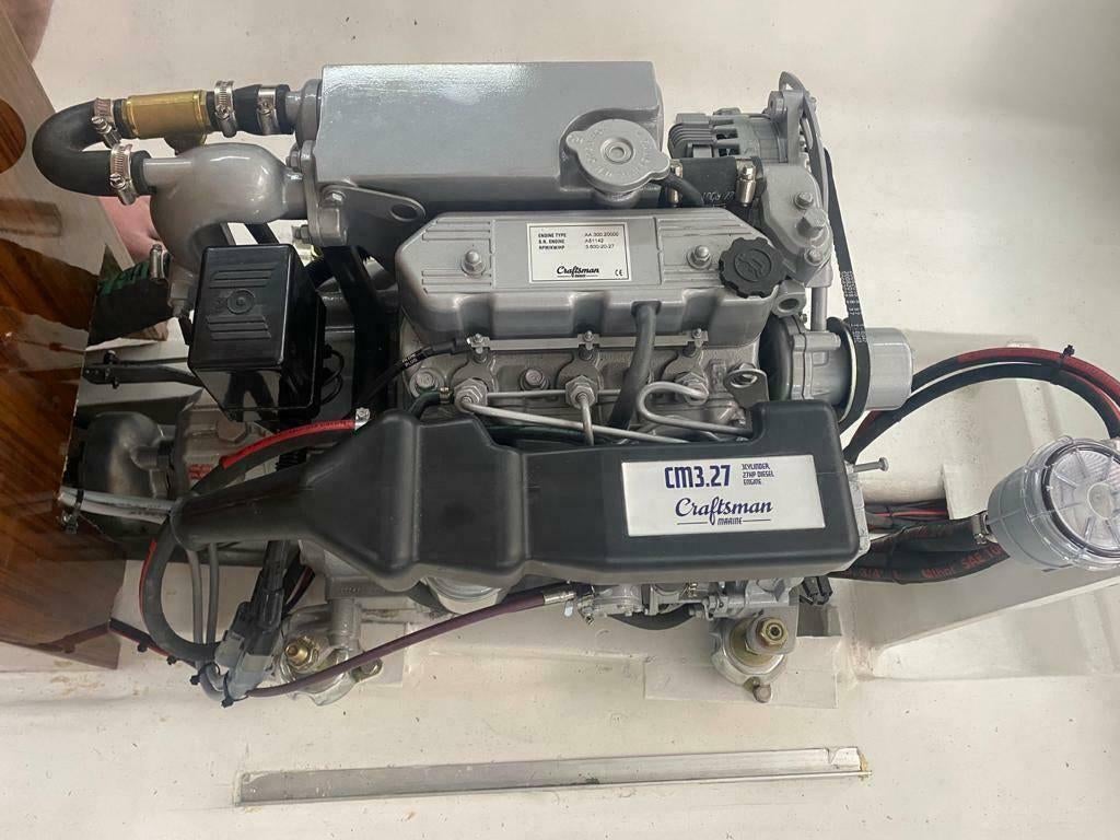 Harding Sloep met inboard diesel zgan, Watersport en Boten, Ophalen, 10 tot 30 pk, Harding, Binnenboordmotor