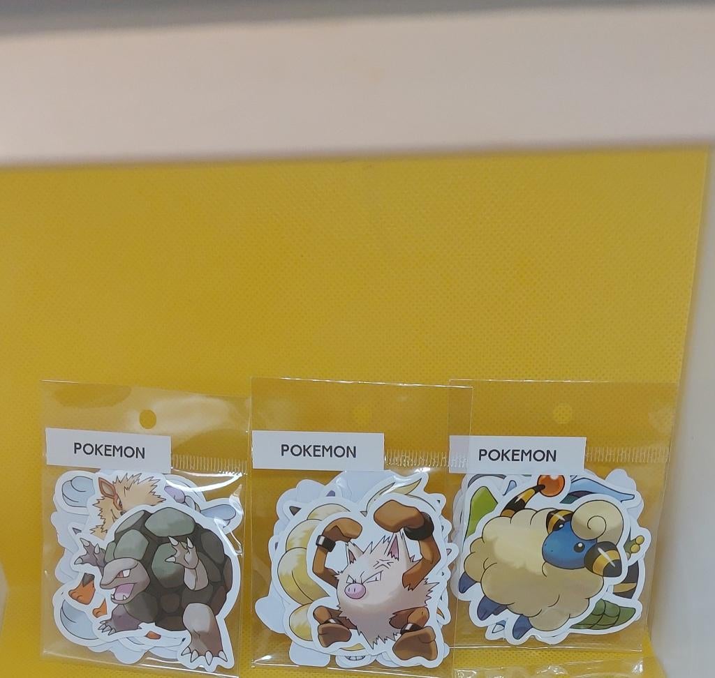 Stickers Pokémon, Ophalen of Verzenden, Nieuw, Meerdere stickers