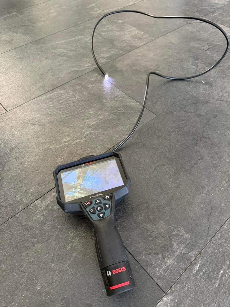 Bosch inspectie camera GIC 12v-5-27c, Ophalen of Verzenden, Zo goed als nieuw