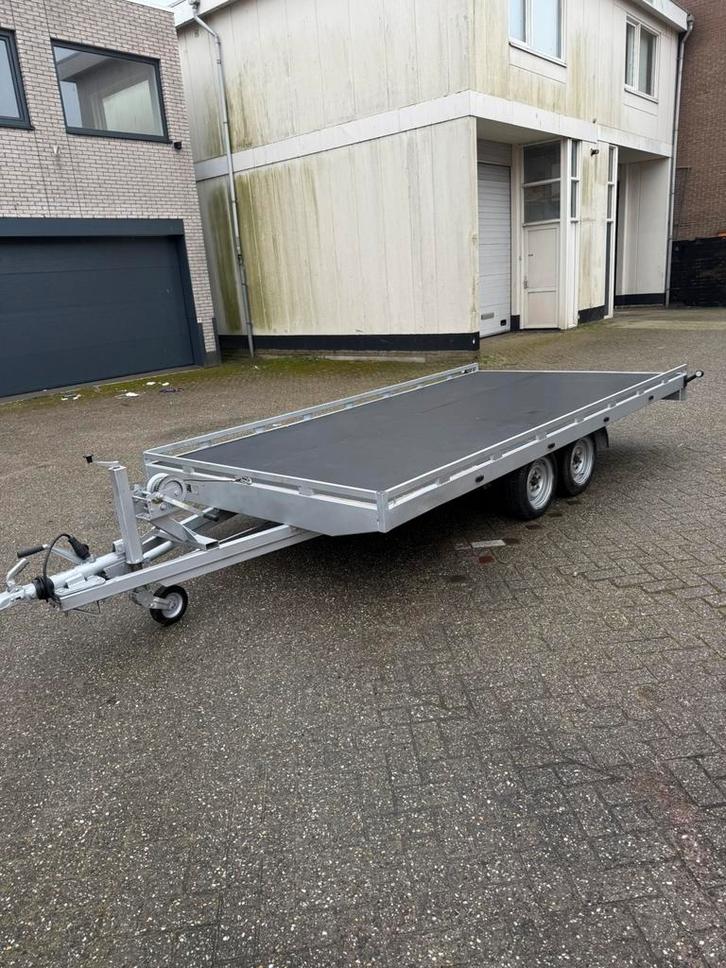Hapert autoambulance aanhanger 2700kg 400x200 nieuwe remmen, Auto diversen, Aanhangers en Bagagewagens, Zo goed als nieuw, Ophalen