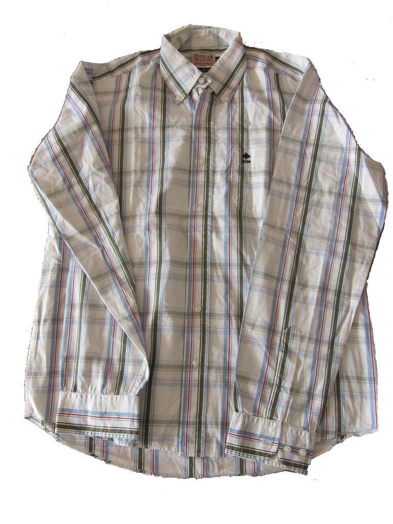 River woods blouse m tight fit heren, Kleding | Heren, Overhemden, Overige kleuren, Zo goed als nieuw, Schipluidenlaan 20 5035KJ Tilburg