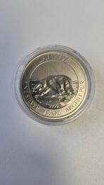 1 1/2 ounce polar bear canada 2013, Ophalen of Verzenden, Zilver