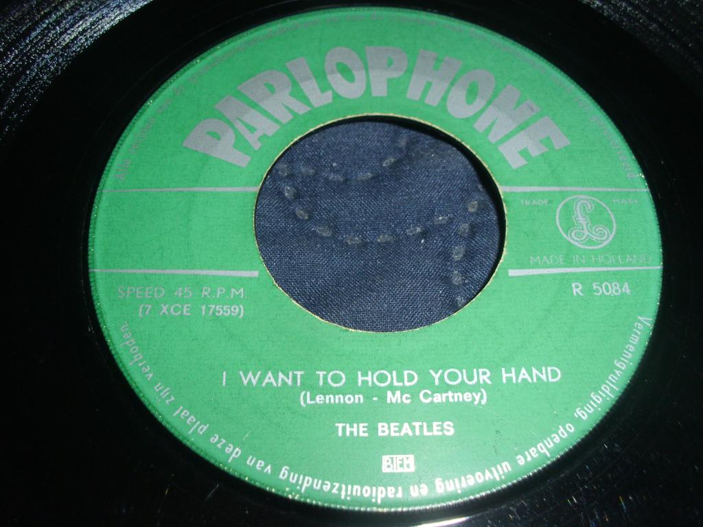 The Beatles ‎– I Want To Hold Your Hand -Groene labels 1963, Gebruikt, Verzenden, 7 inch, Single