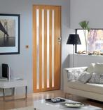 Grosfillex Larya vouwdeur met glas, 2 kleuren BxH 84x205 cm, Overige kleuren, 200 cm of meer, Nieuw, 50 tot 100 cm