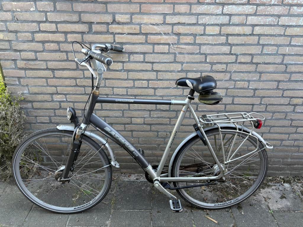 Batavus cres cendo heren fiets, Versnellingen, Batavus, Ophalen of Verzenden, Zo goed als nieuw