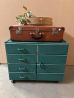 Vintage ladekast / ladeblok, Huis en Inrichting, Kasten | Ladekasten, Ophalen, Studio Larilo, Vintage, Zo goed als nieuw