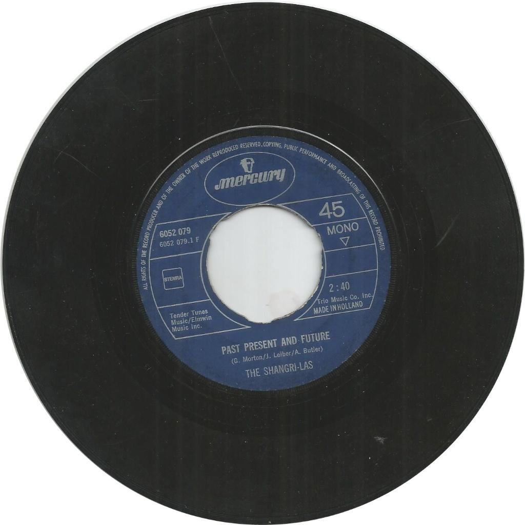 The Shangri-las – Past Present And Future (1971), Gebruikt, 7 inch, Single, Ophalen of Verzenden