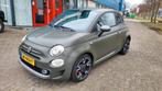 Fiat 500s Twinair Turbo 105pk 2018 Groen nw apk/nap/ zuinig!, Voorwielaandrijving, Leder en Stof, Origineel Nederlands, 915 kg