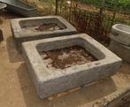 2 bijzondere arduinen troggen trog plantenbak bloemenbak, Ophalen