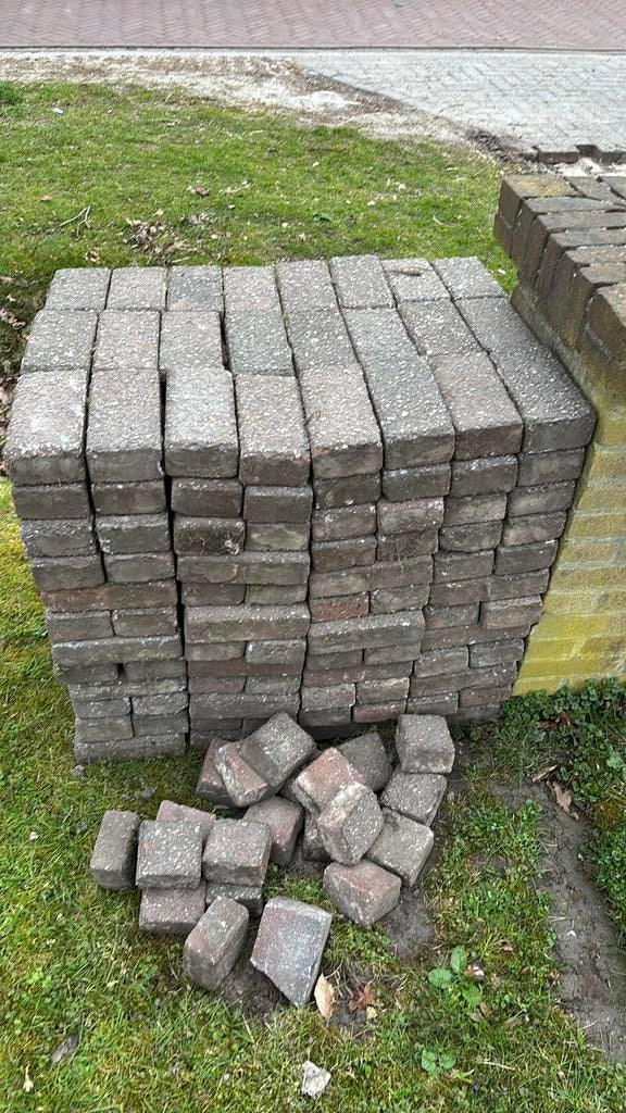 Klinkers, Tuin en Terras, Ophalen of Verzenden, Zo goed als nieuw, Beton, Klinkers