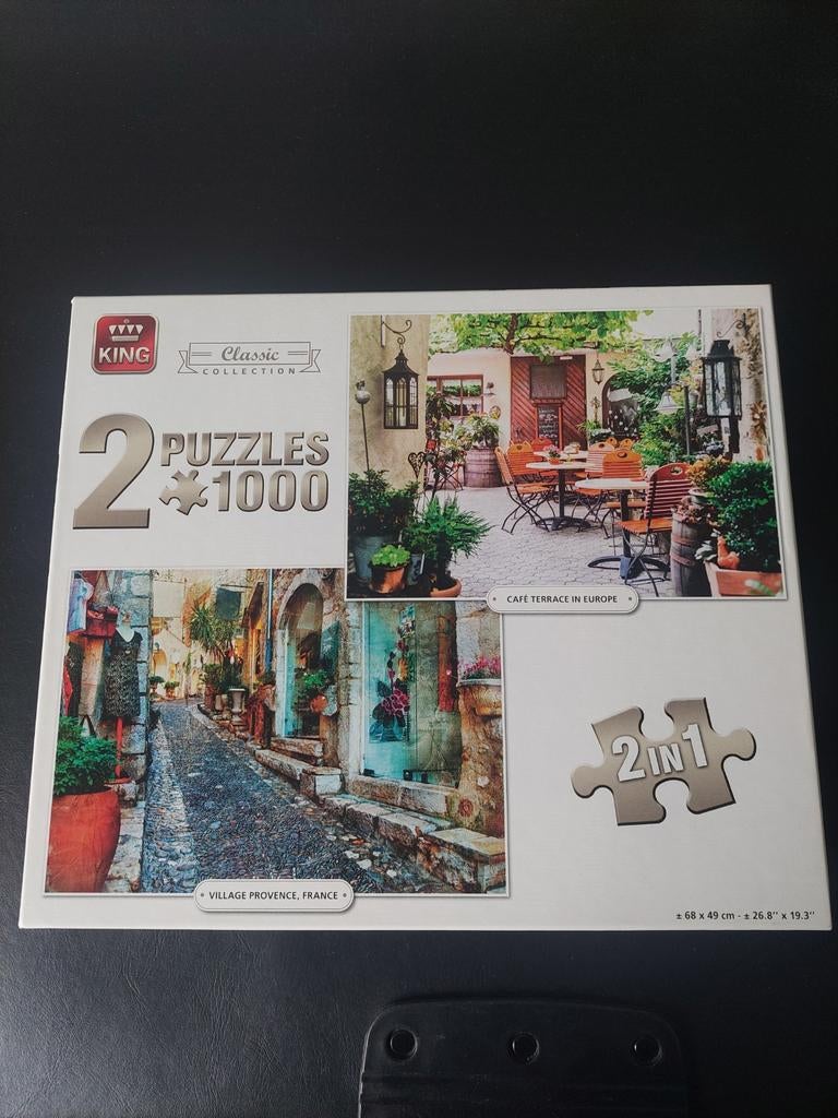 King puzzel, Ophalen of Verzenden, Zo goed als nieuw, Overige formaten