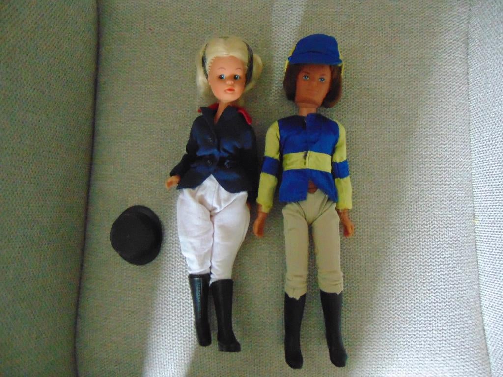 Barbie Vintage Anna en Peter Moore poppen Pedigree, Ophalen of Verzenden, Gebruikt, Pop