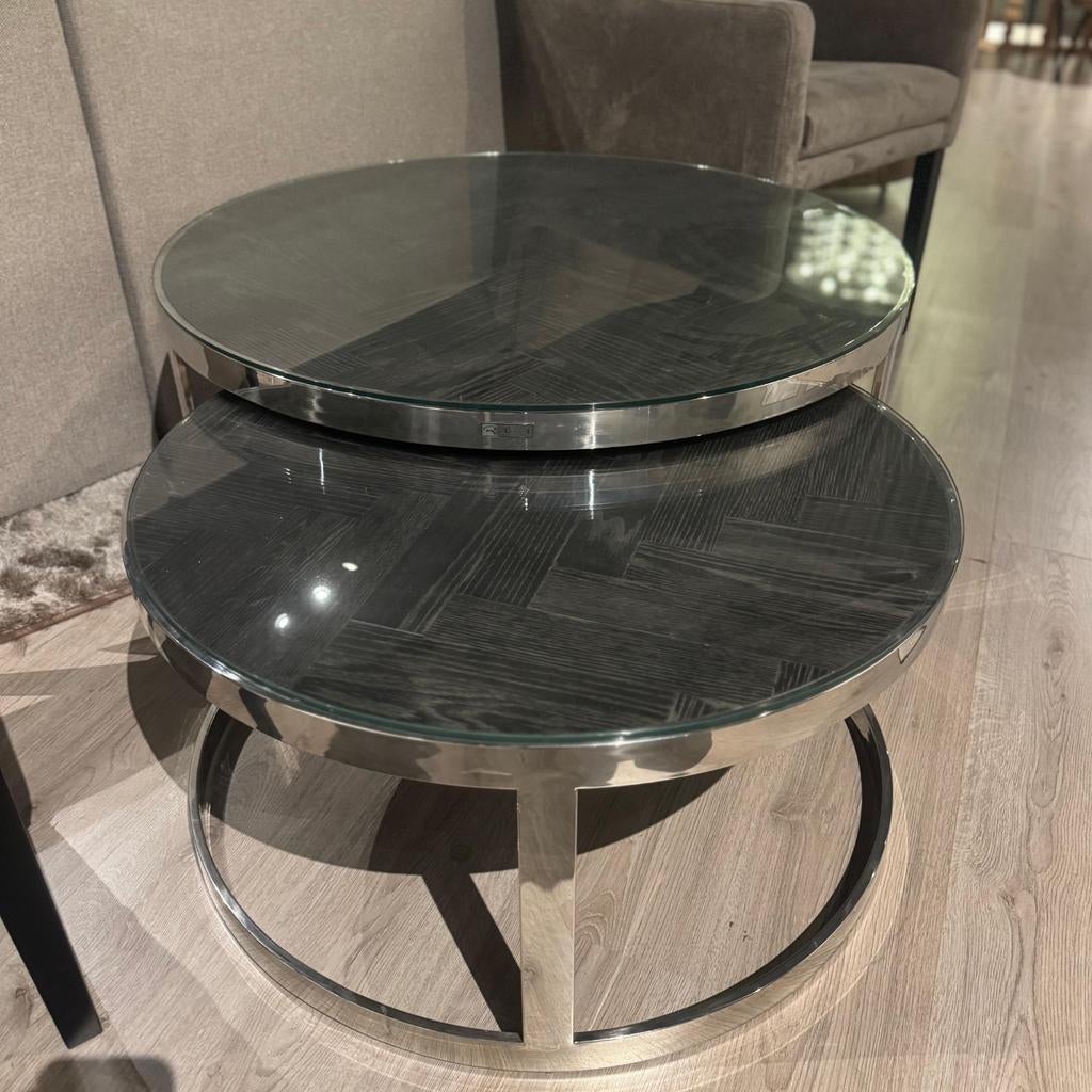 Richmond sale salontafel herringbone zilver, Ophalen