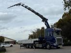 Scania R450 8X4 TRIPLE !EURO6! 50TM/JIB/!TOP!ROOF/DACH/MONTA, Automaat, Scania, Blauw, Leder