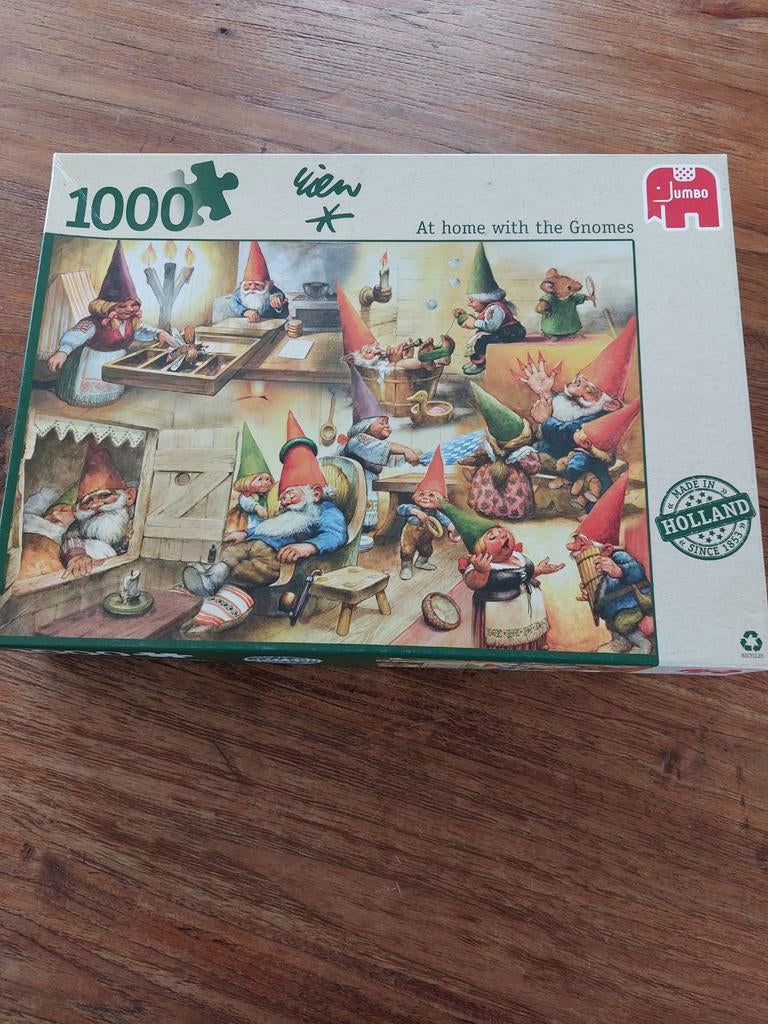 Legpuzzel van Rien Poortvliet., Ophalen, 500 t/m 1500 stukjes, Zo goed als nieuw