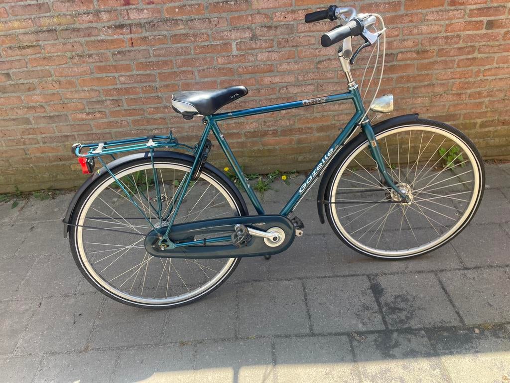 Tekoop heren firts gazelle 28 inch, Versnellingen, Ophalen of Verzenden, Zo goed als nieuw, 57 tot 61 cm