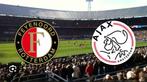Feyenoord - Ajax 2 tickets vak B super plaatsen, Tickets en Kaartjes, Twee personen