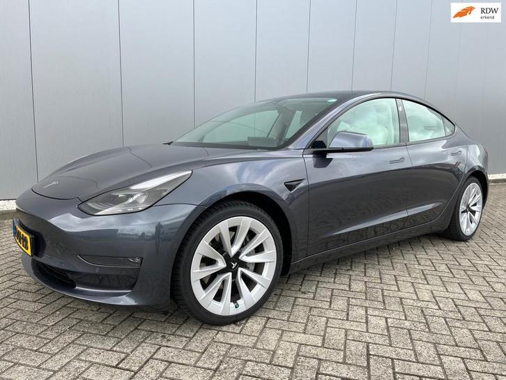 Tesla MODEL 3 Long Range AWD 75 kWh/ SOH 88%/ 21400 netto, Auto's, Tesla, Bedrijf, Te koop, Model 3, 4x4, ABS, Airbags, Airconditioning