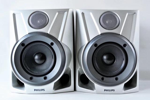 SET VAN 2 geluidsboxen/stereo speakers van Philips, Ophalen, Philips, Gebruikt, Minder dan 60 watt