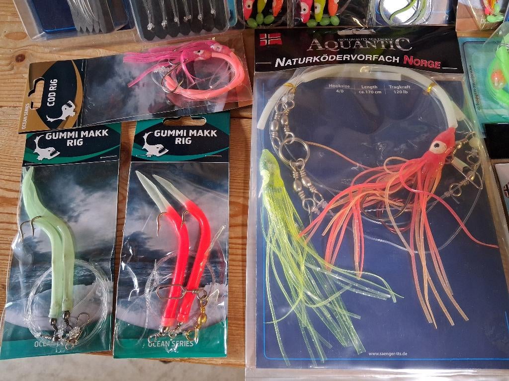 Onderlijnen pakket "Norway" 15 stuks zee-onderlijnen..., Watersport en Boten, Hengelsport | Zeevissen, Info@hengelsportleon.nl