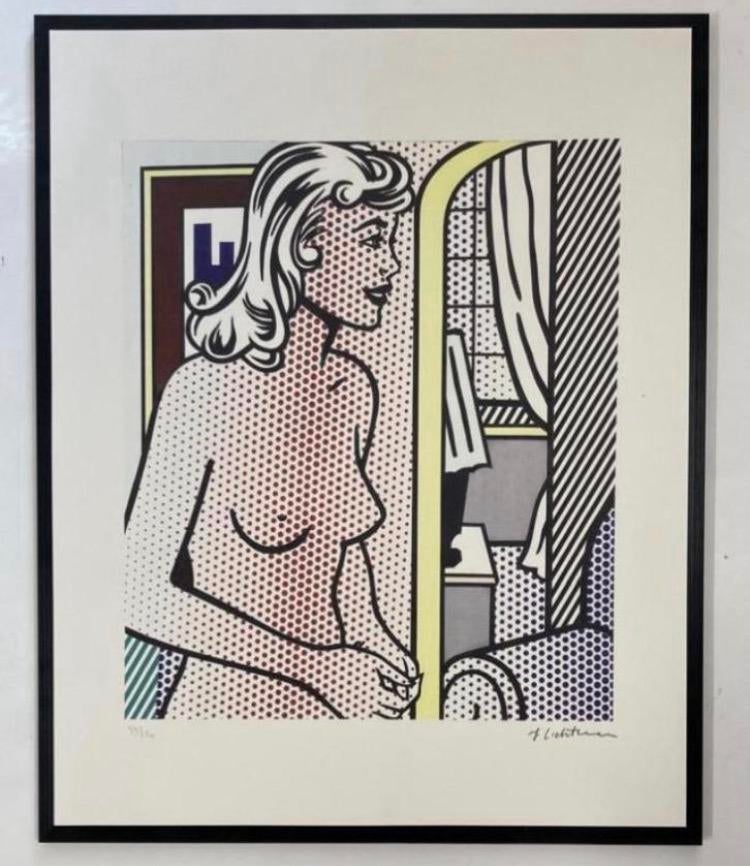 Roy Lichtenstein : lithografie meet certificaat, Antiek en Kunst, Ophalen of Verzenden