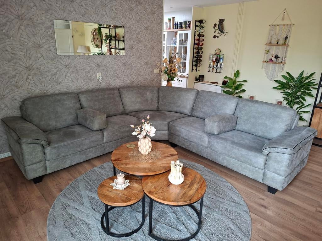 Hoekbank heel mooi, Ophalen of Verzenden, Zo goed als nieuw, Stof