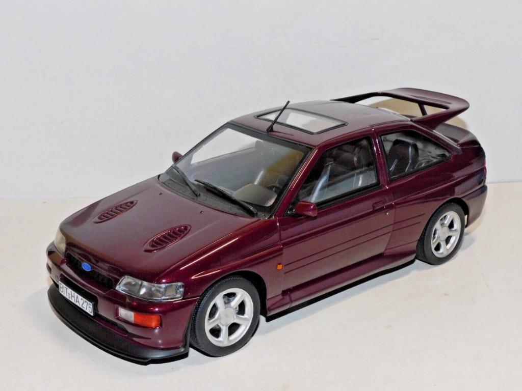 Ford Escort Cosworth 1992 Paars met. 1/18 NOREV ref. 182778, Hobby en Vrije tijd, Modelauto's | 1:18, Verzenden, Nieuw, Auto, Norev
