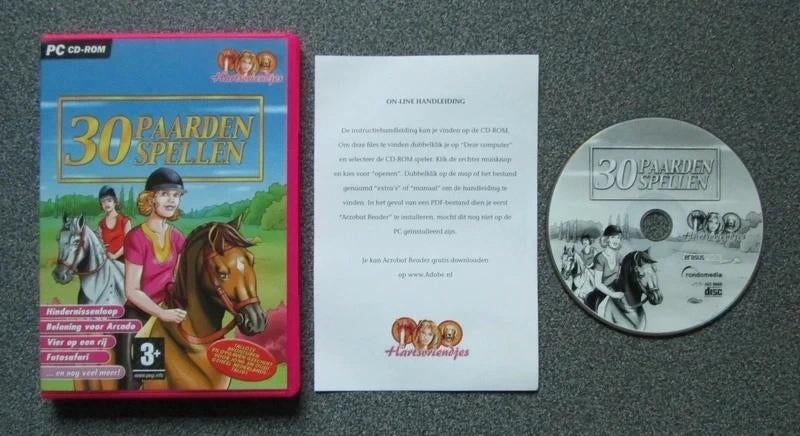 30 Paarden Spellen, Spelcomputers en Games, Avontuur en Actie, Verzenden, 1 speler, Zo goed als nieuw